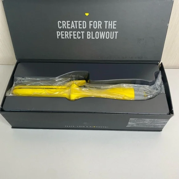 Drybar The Straight Shot Yellow Blow-Drying Flat Iron 1.25” - Picture 3 of 11
